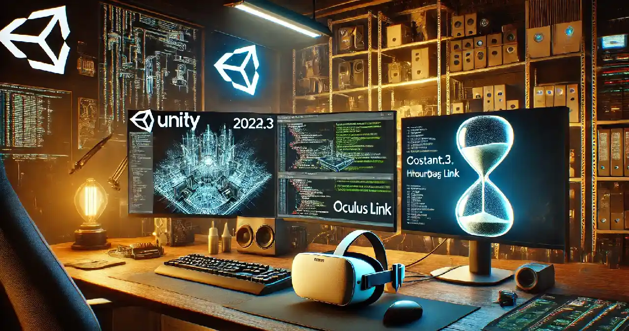 Unity 2022.3 Oculus Link Constant Hourglass Windows 11