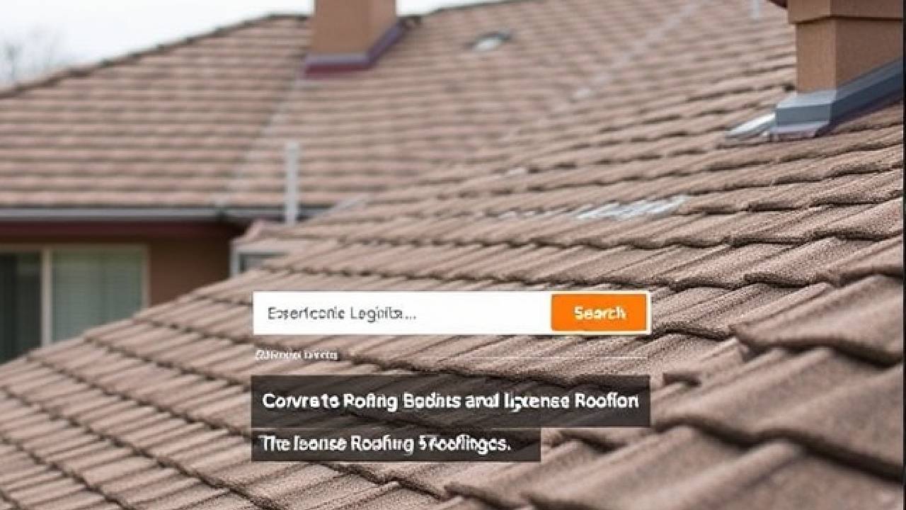 Benitez Roofing Business License Search