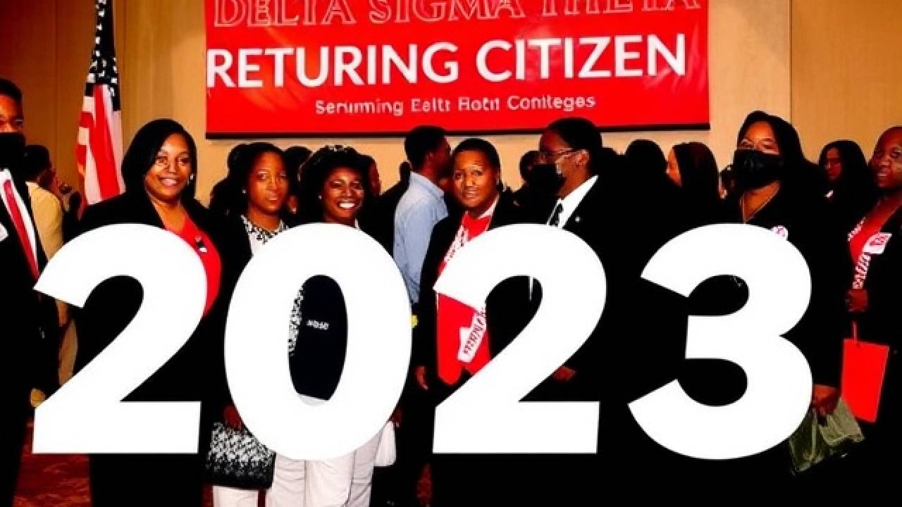 Delta Sigma Theta Returning Citizen Event 2023