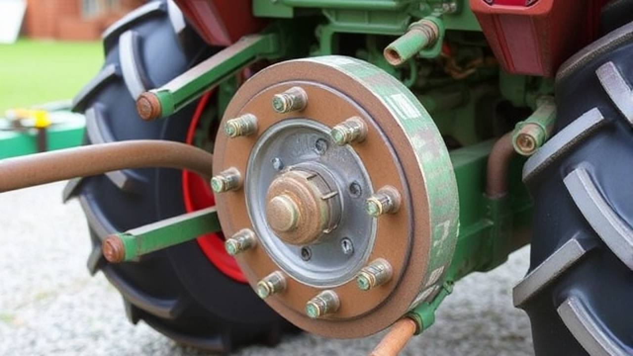 Rear Brake Shims on A 550 Oliver Tractor