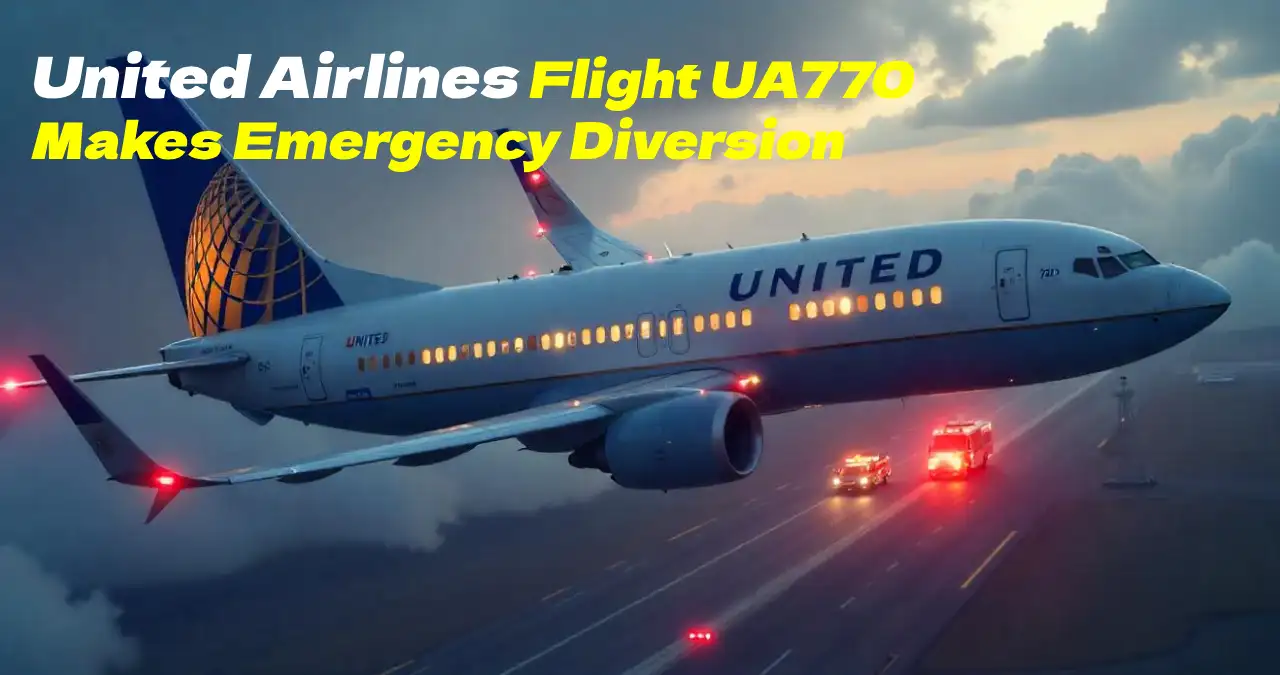 United Airlines Flight UA770 Makes Emergency Diversion After Onboard Incident